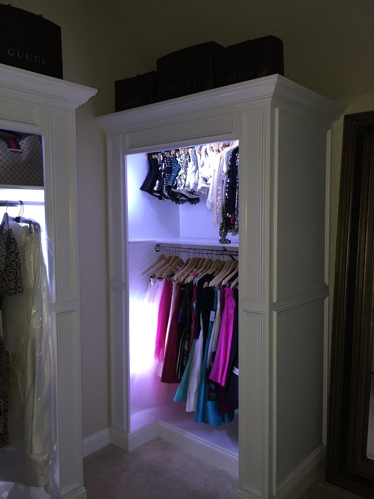 Image of Custom Closet Construction Completed 3