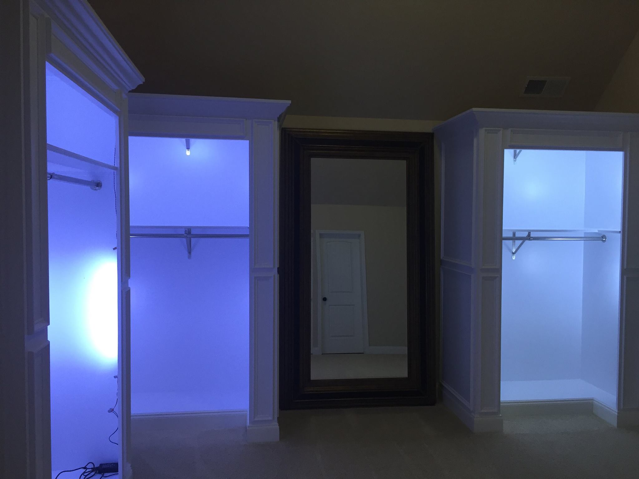 Image of Custom Closet Construction Completed