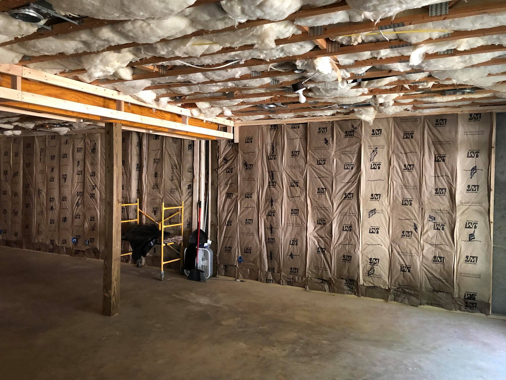 Basement Framing and Insulation Project 7
