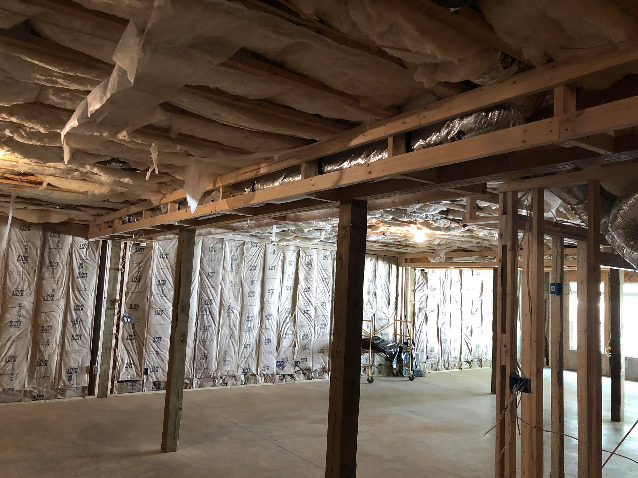 Basement Framing and Insulation Project