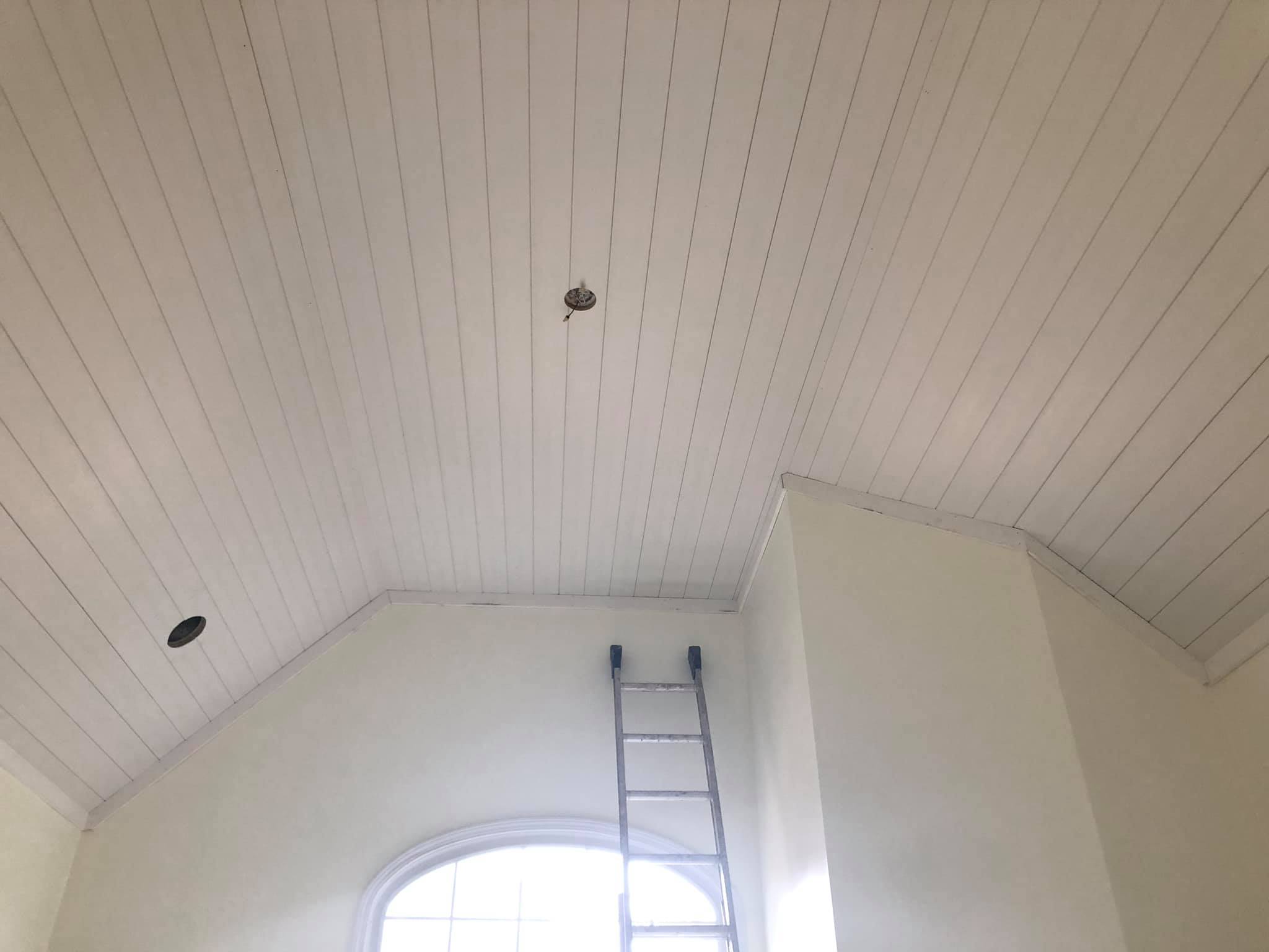 Tongue and Groove with Shiplap on Walls and Ceiling 16