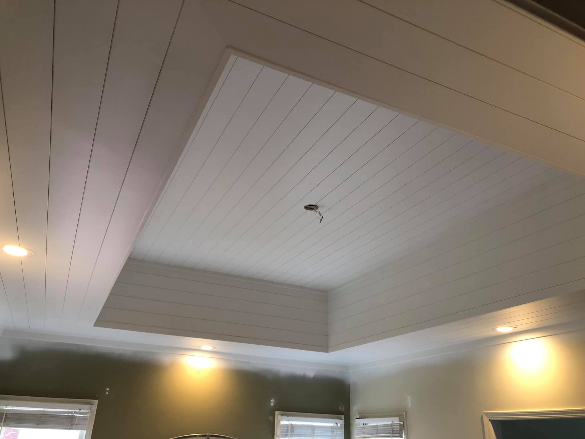 Tongue and Groove with Shiplap on Walls and Ceiling 15