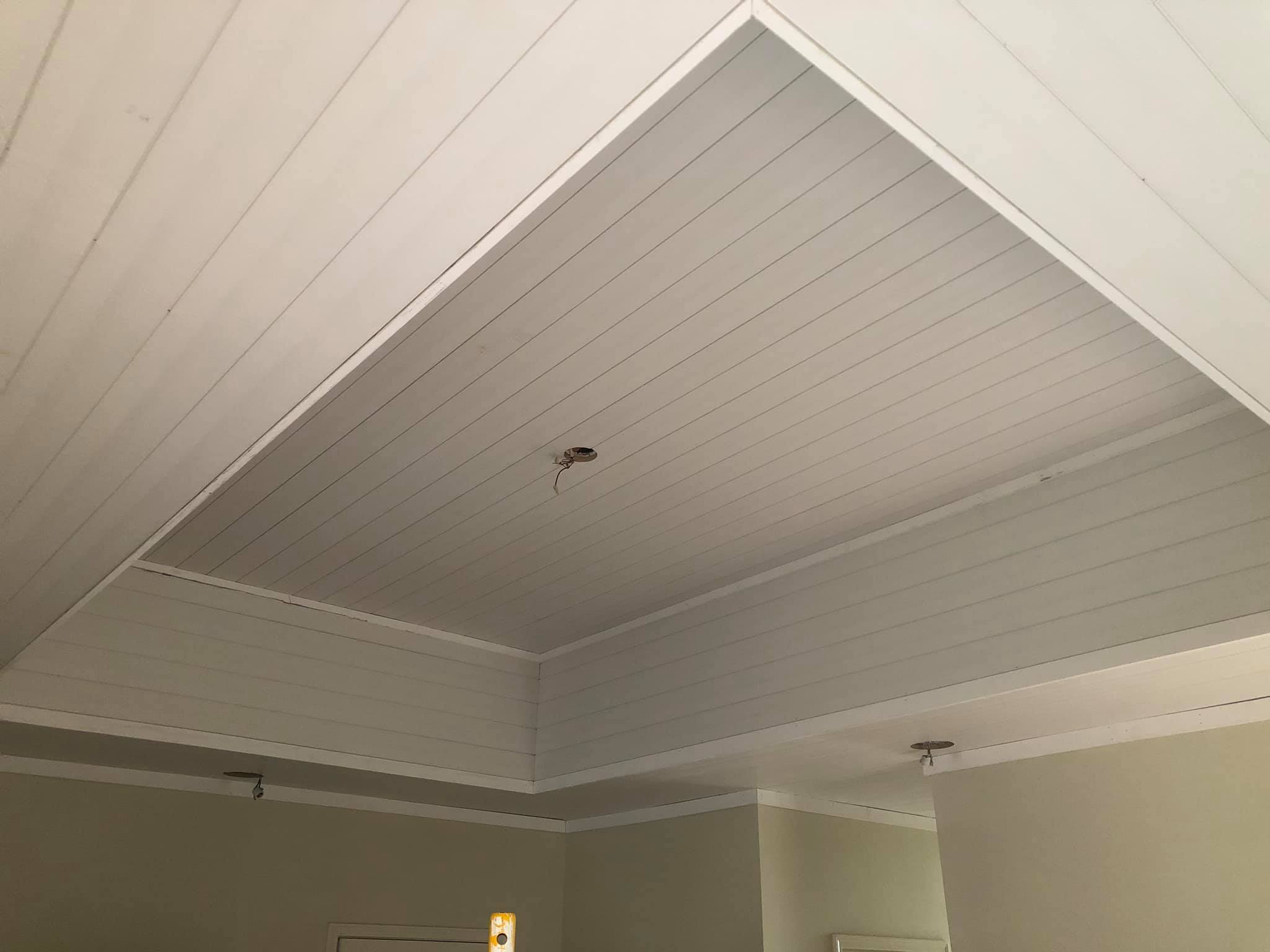 Tongue and Groove with Shiplap on Walls and Ceiling 10