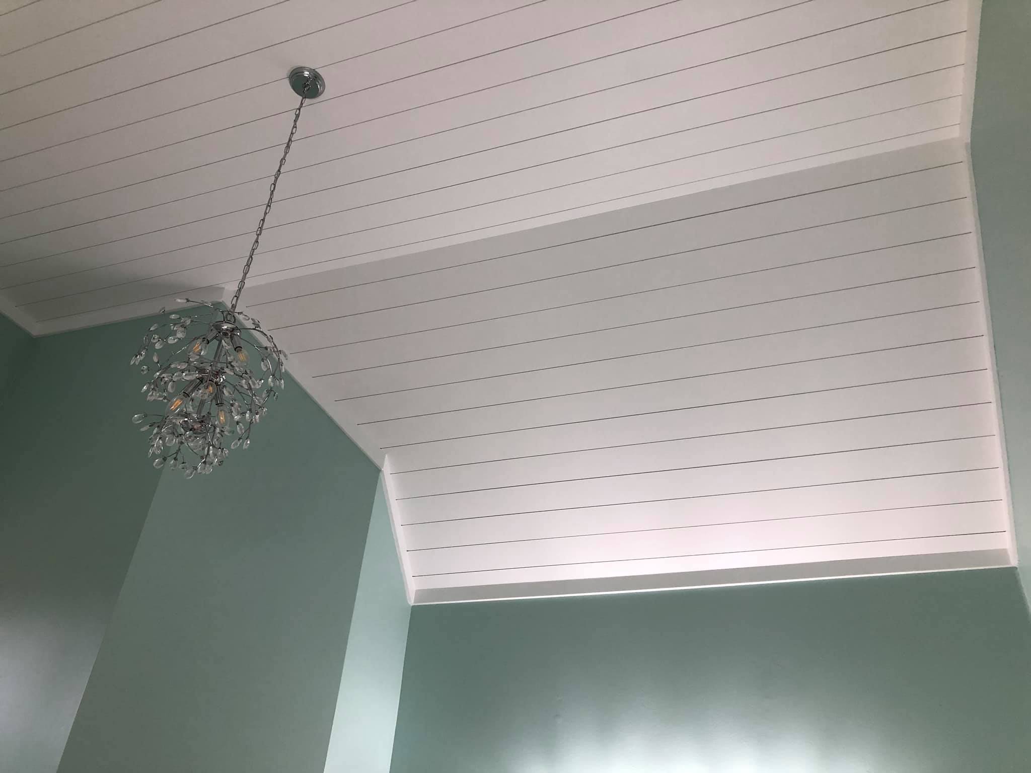 Tongue and Groove with Shiplap on Walls and Ceiling 6