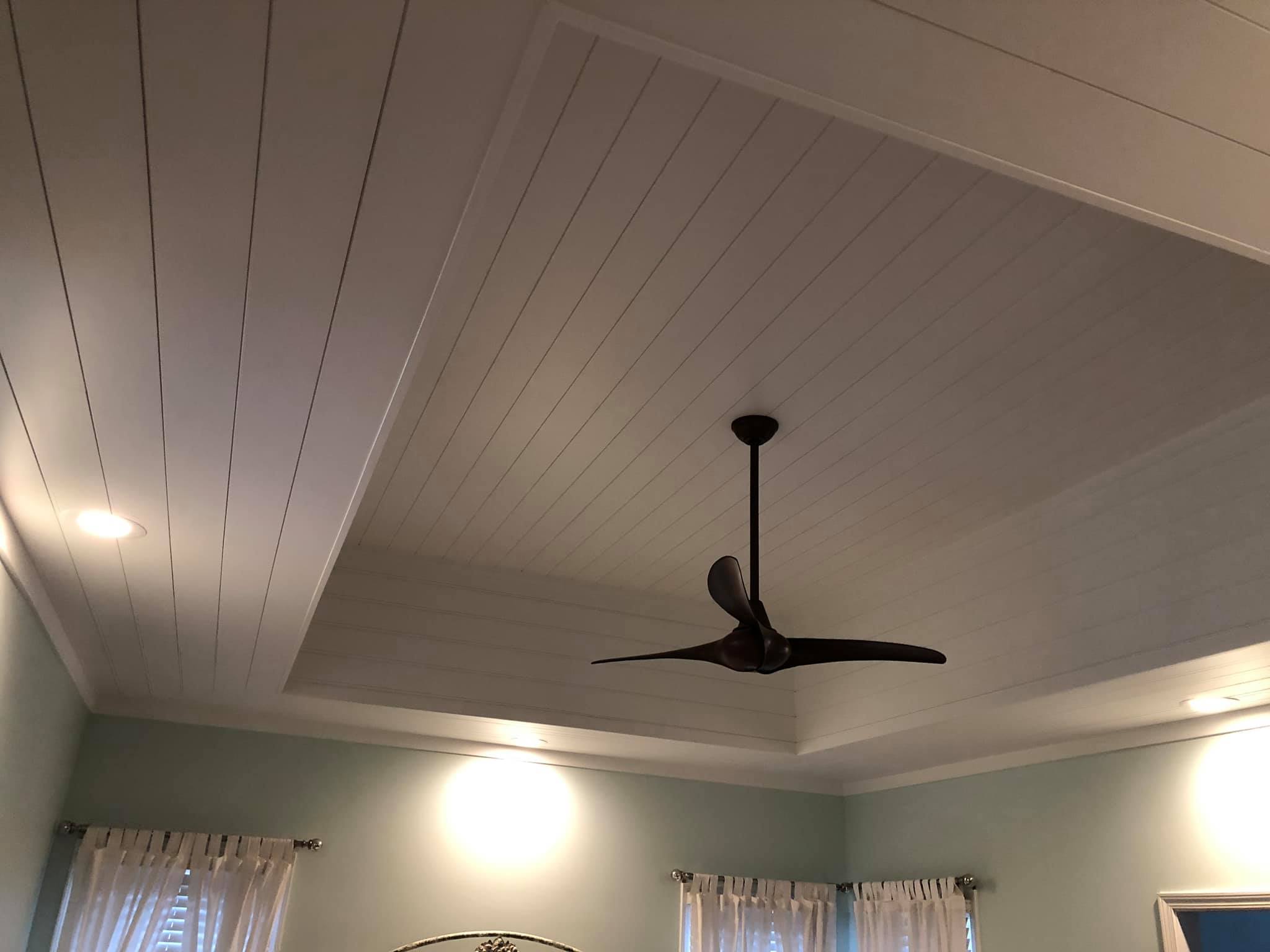 Tongue and Groove with Shiplap on Walls and Ceiling 2