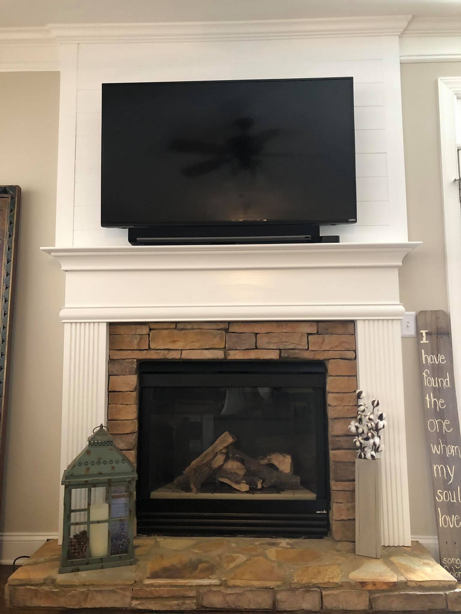 Fireplace Shiplap & Crown Molding Add-ons - Peachtree City 3