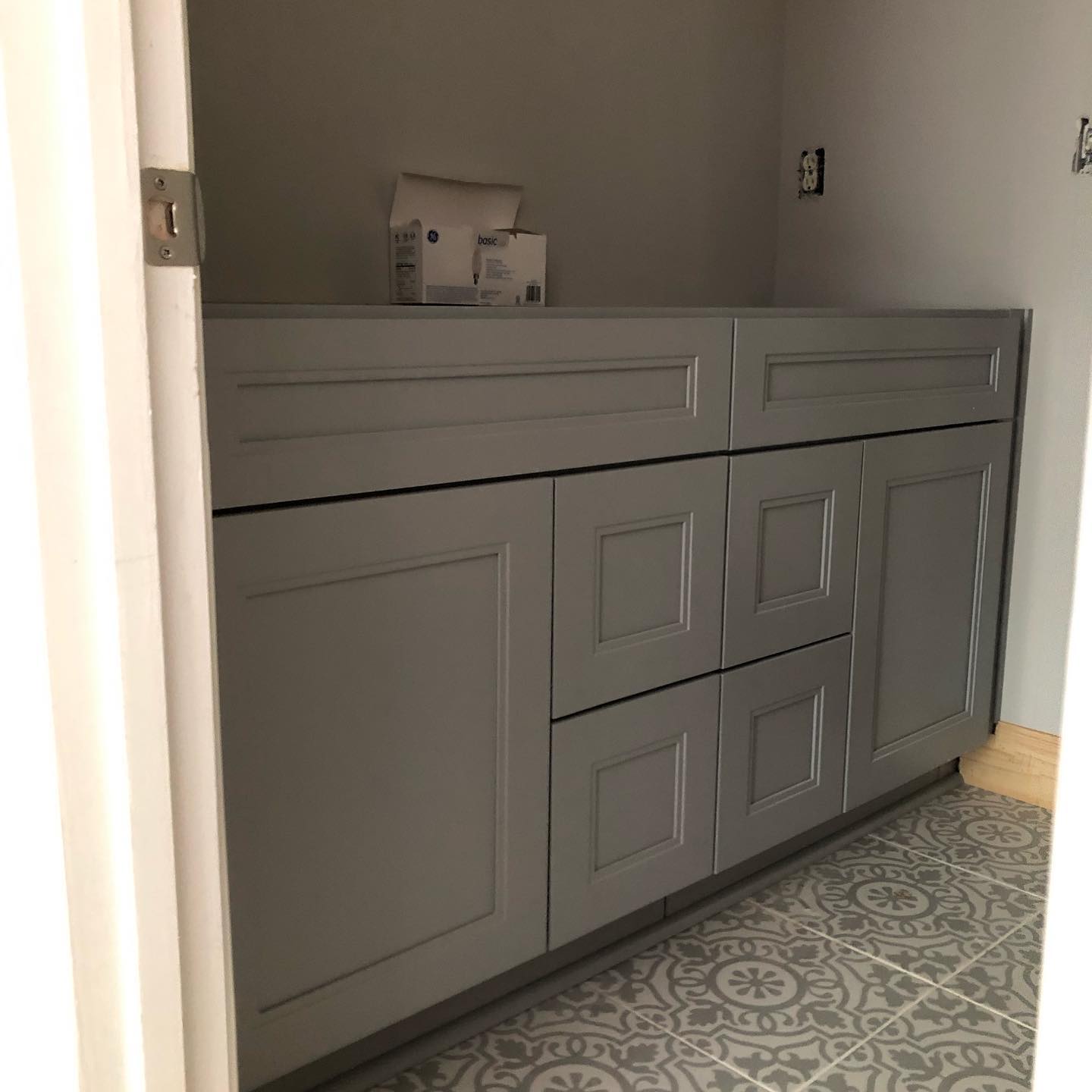 Custom Painted Vanity AFTER Image in Peachtree City