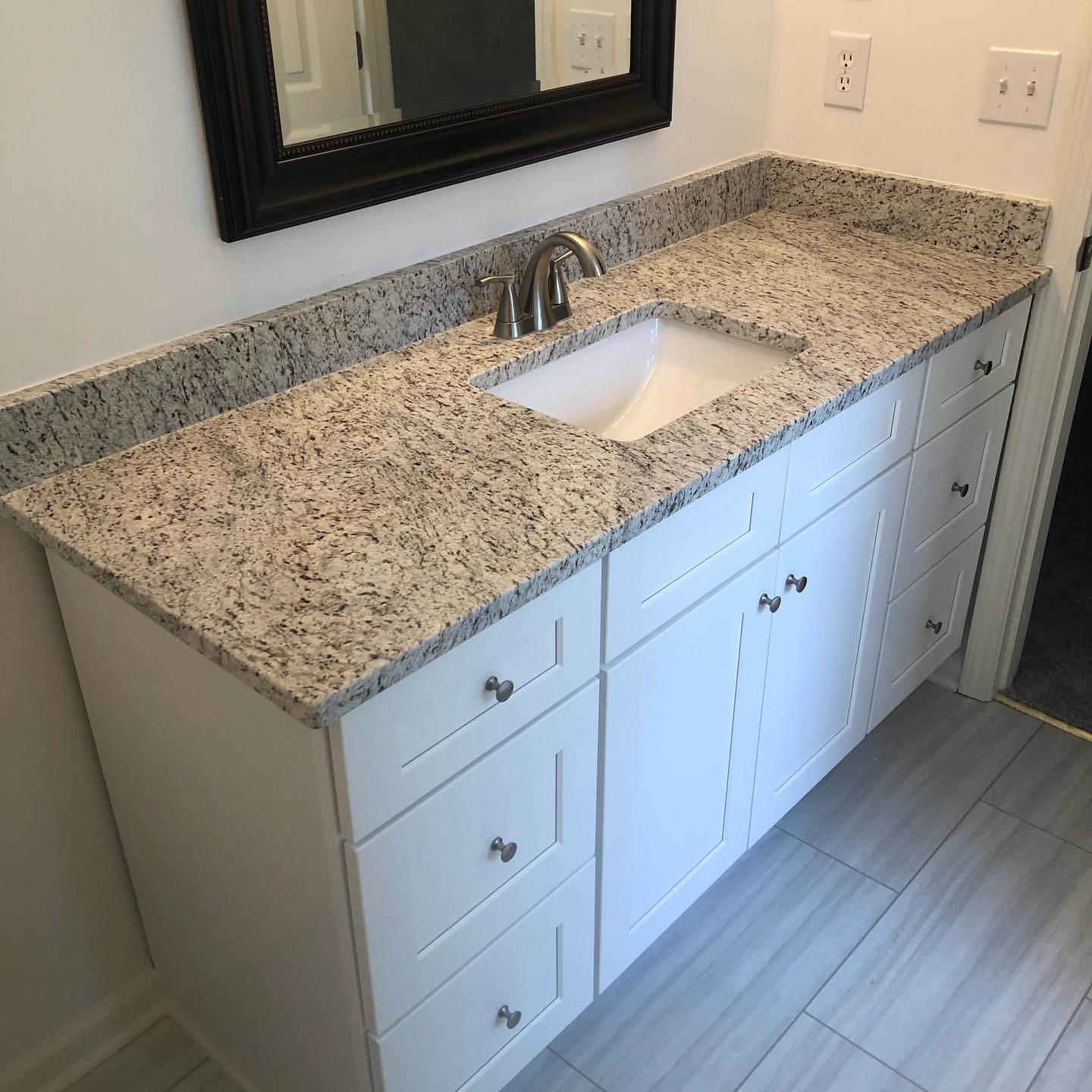 Single Sink base Vanity Cabinet 3