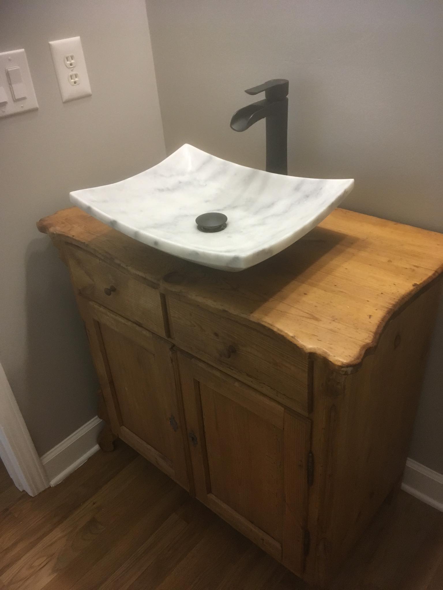 Dresser to Vanity Conversion After 2