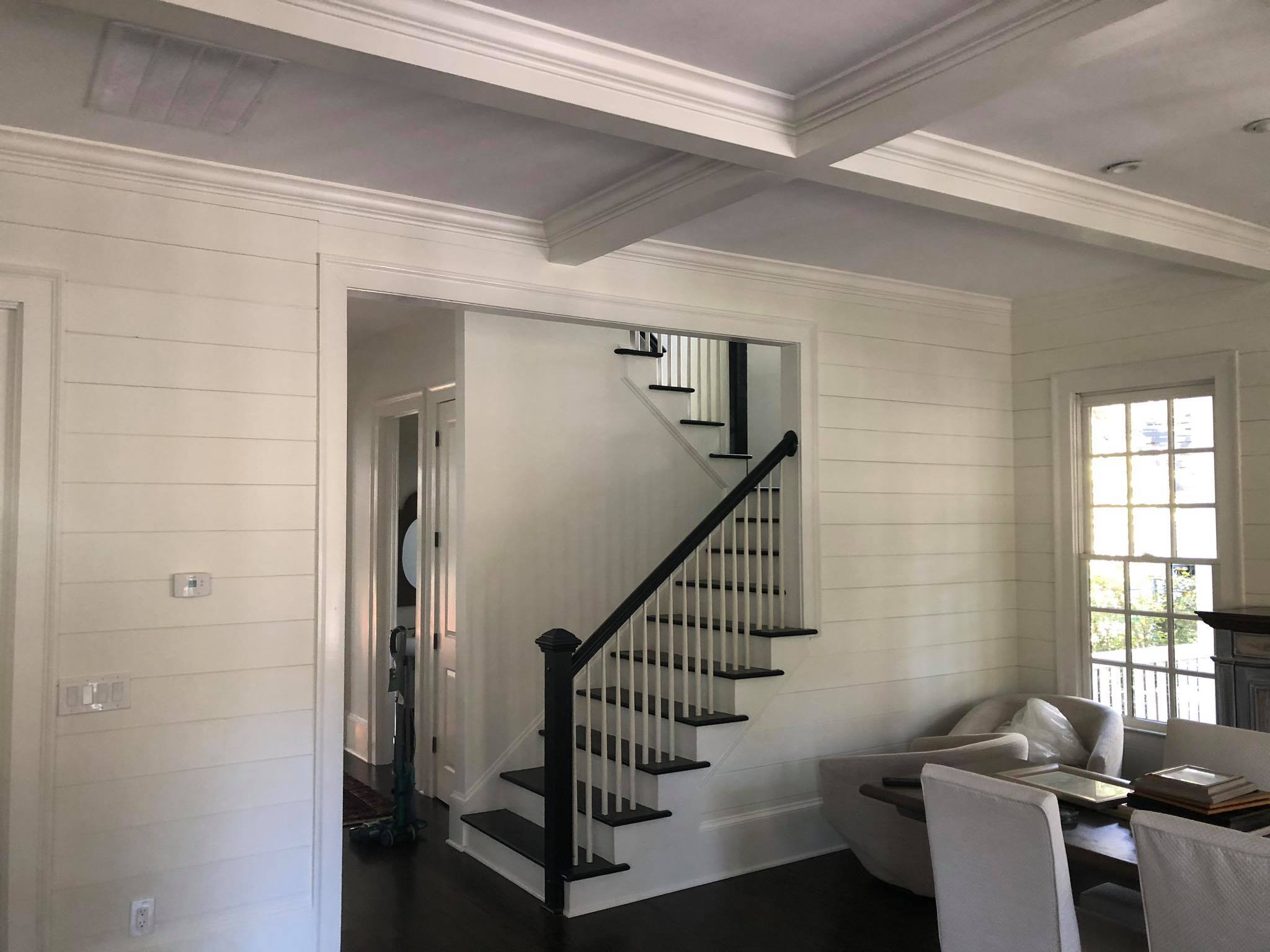 Full Home Interior Painting Hallway and Stairs