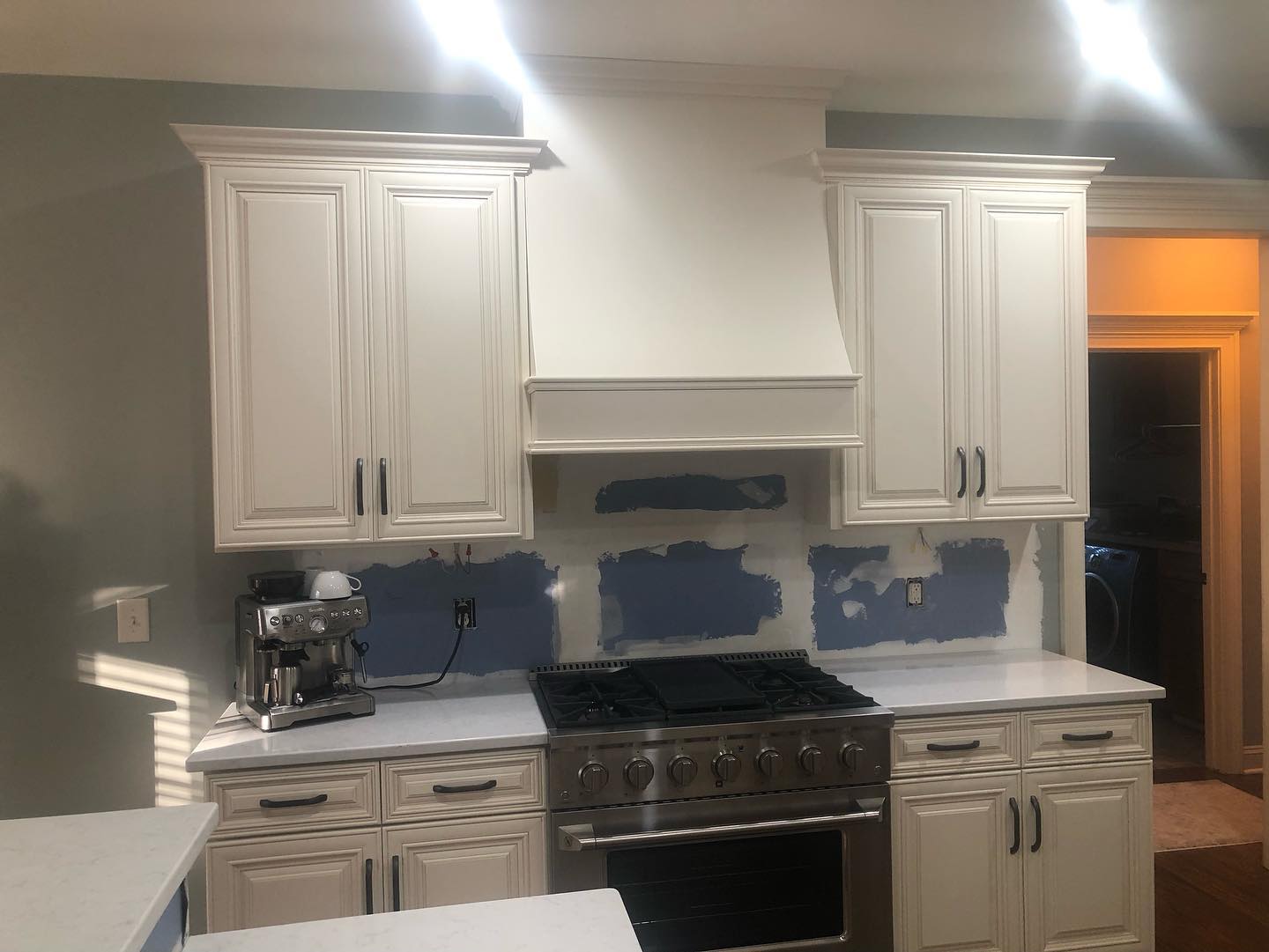 New White Kitchen Cabinets Wall Mounted and Bases 1