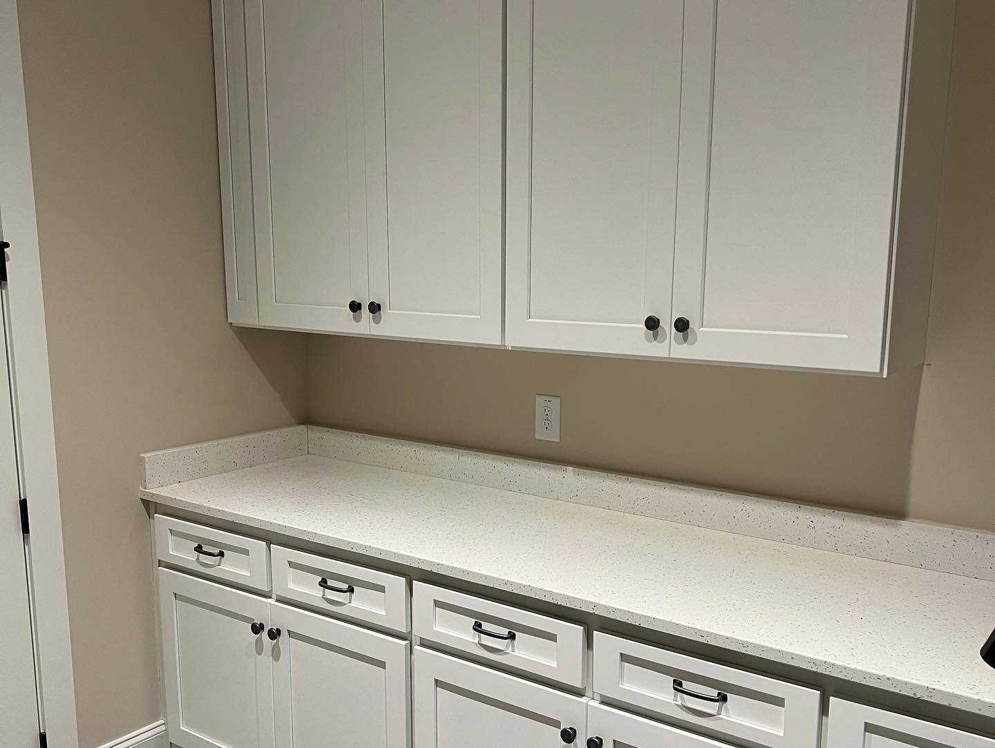 Laundry Room Cabinets Install and Coatings