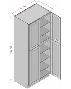Tall Cabinet Double Door Tall Utility Pantry